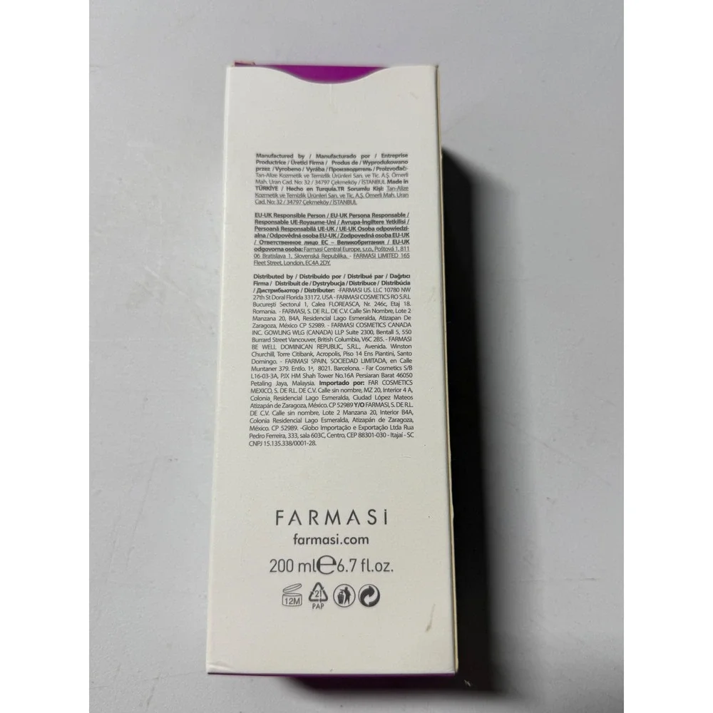 Dr. C. Tuna Reviving Hair Mask Farmasi 200ml 6.7 fl oz New in Box